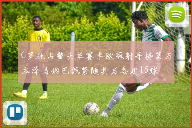 C罗独占鳌头单赛季欧冠射手榜莱万本泽马姆巴佩紧随其后各进15球